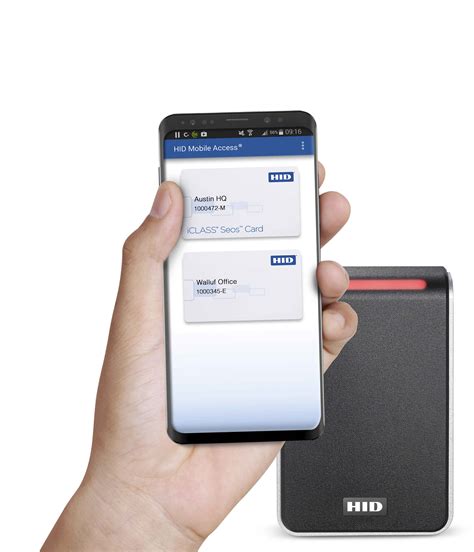 use your smart phone as a hid card readers|hid global mobile access.